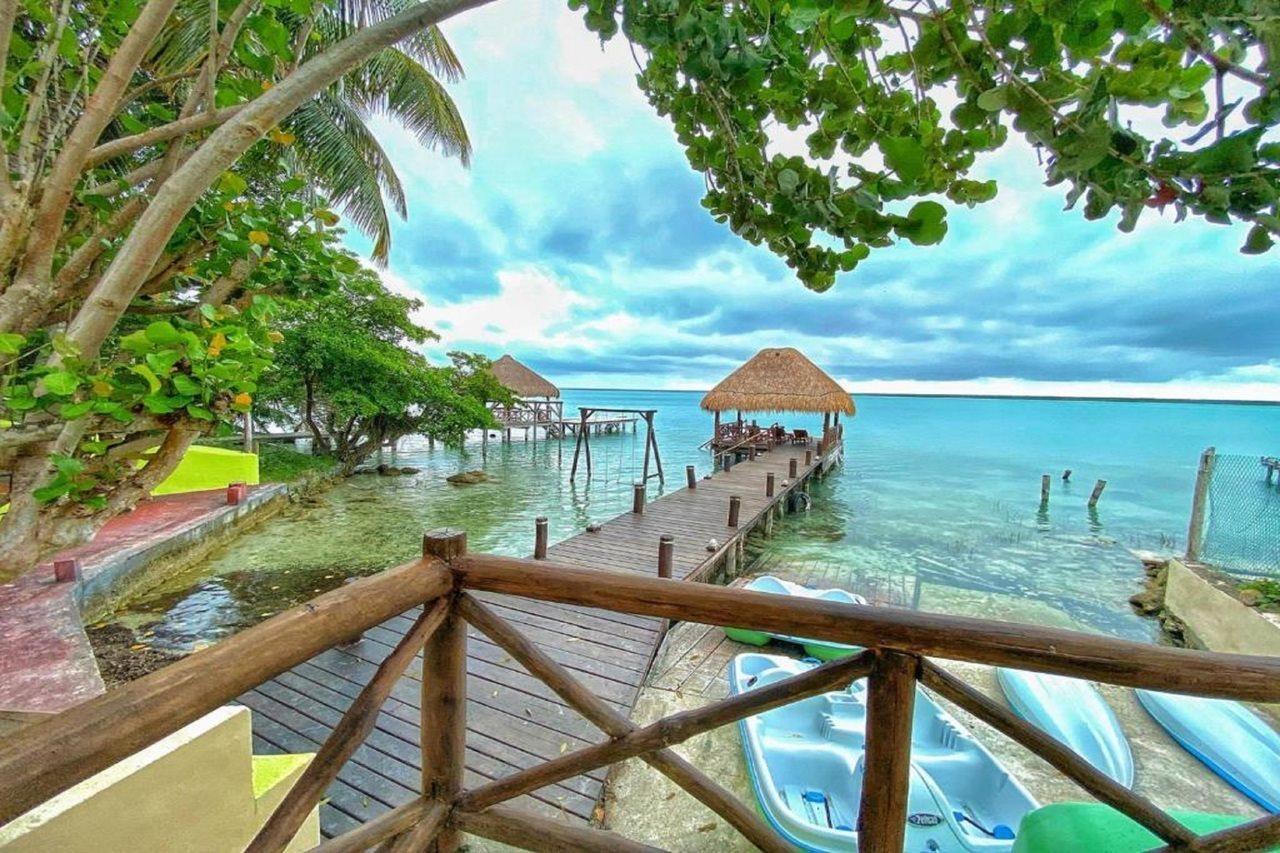 Hotel Boutique Las Nubes Бакалар Экстерьер фото